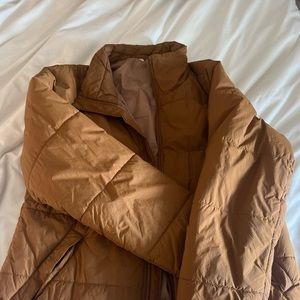 REI Orange puffer jacket